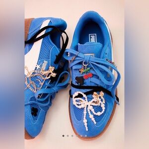 NWT Free People Shoe Charm and Pin Pack Bow and Pearl